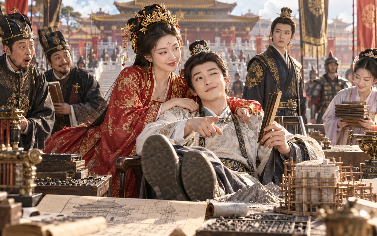 红果AI短剧 - 大唐憨婿之我姐姐是太子妃海报